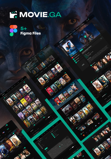 Movie.Ga ფილმების ვებ დიზაინი